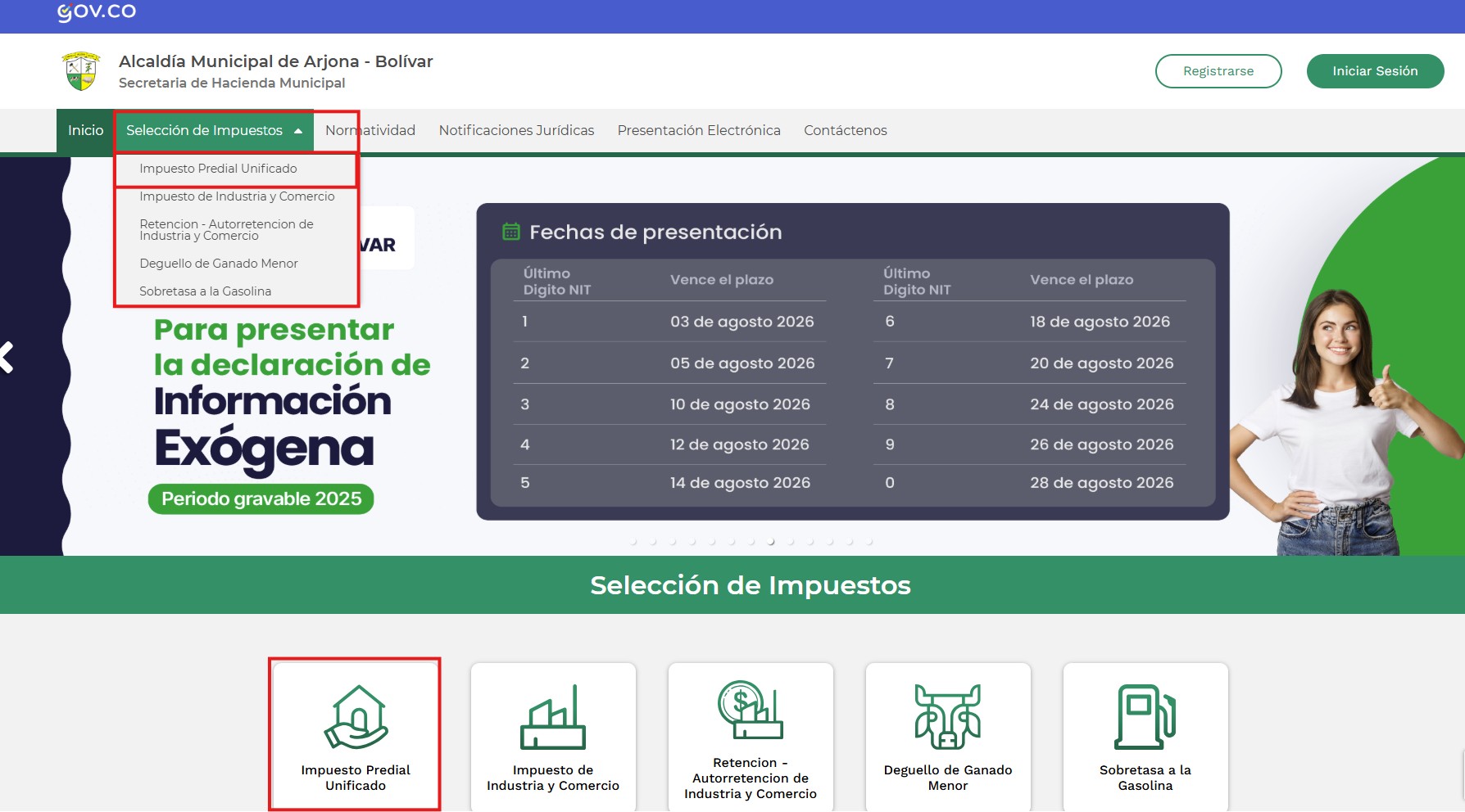 Segunda Imagen de Impuesto predial Unificado