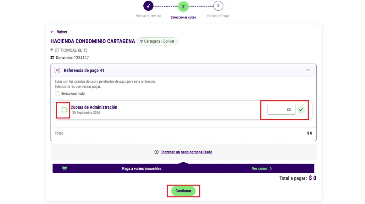 Imagen de pago de administracion hacienda mediante la plataforma jelpit. Ingresando el valor a pagar